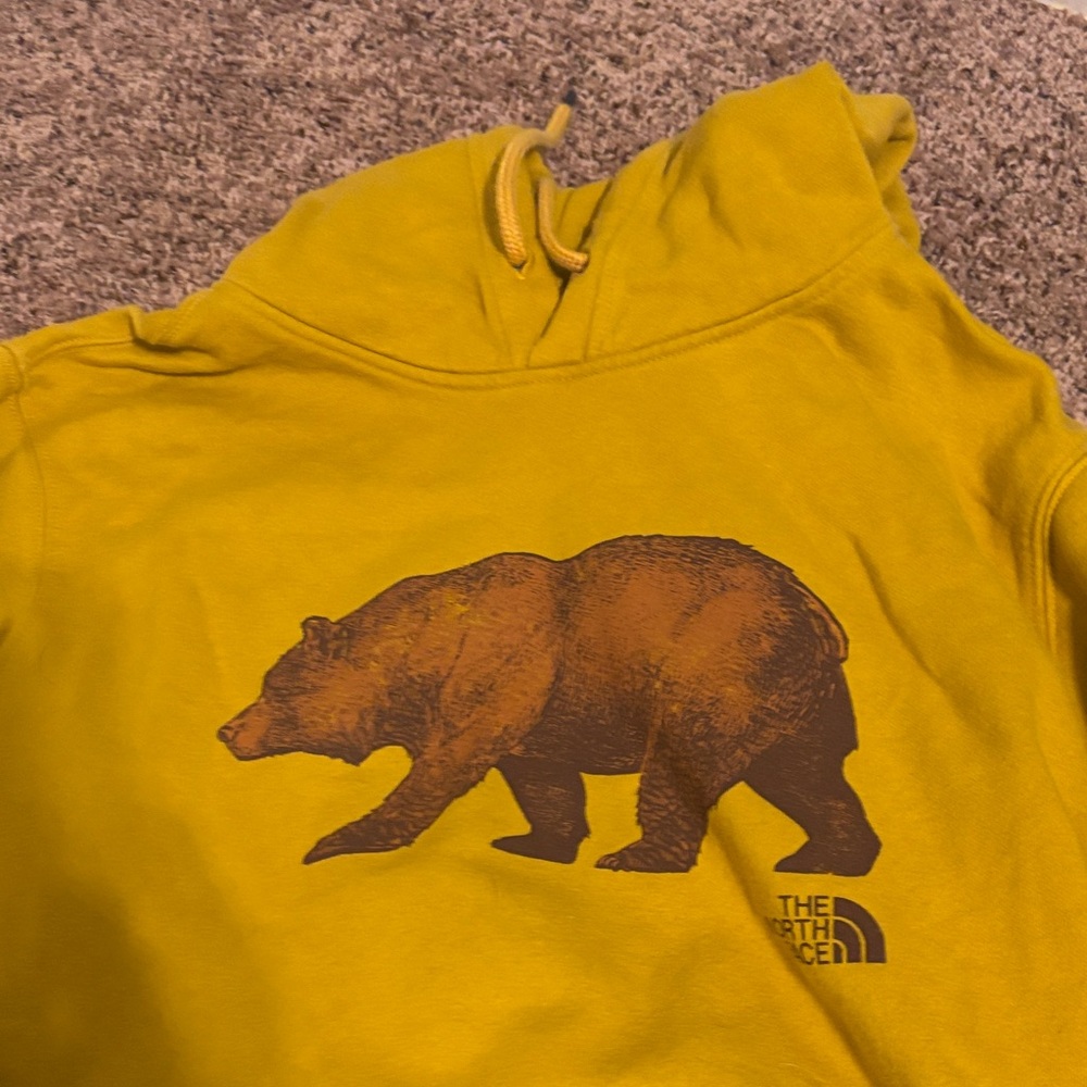 The North Face Kids Mustard Bear Hoodie